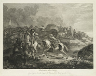 KG 13968
<br/>
Het te velde trekken van een leger
<br/>
<em>Ravenet, Simon François II (1748-na 1814)</em>